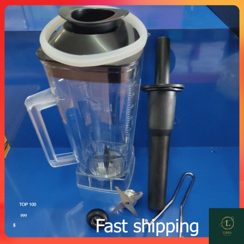 Spare Part / Alat Ganti For High Power Blender Mixer Food Processor Ice Crusher 2L Pengisar Tugas Berat JUG / BLADE