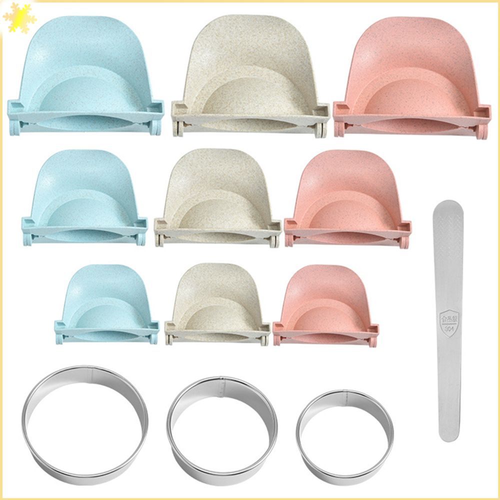 Wheat Straw Dumpling Clip Dumpling Wrapper Kitchen Gadget Dumpling Mold Household -LBE