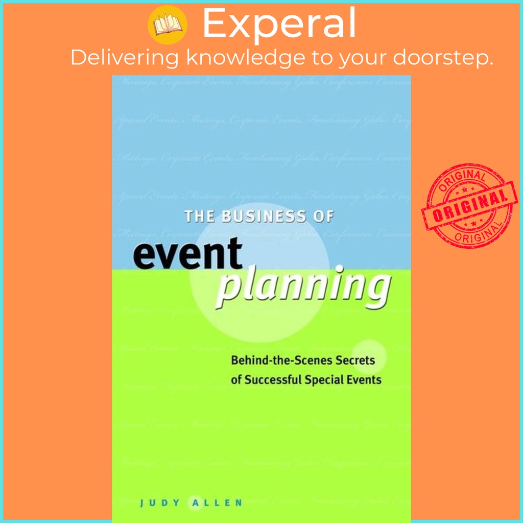 [English - 100% Original] - The Business of Event Planning - Behind-the-Scenes Sec by Judy Allen (US edition, hardcover)