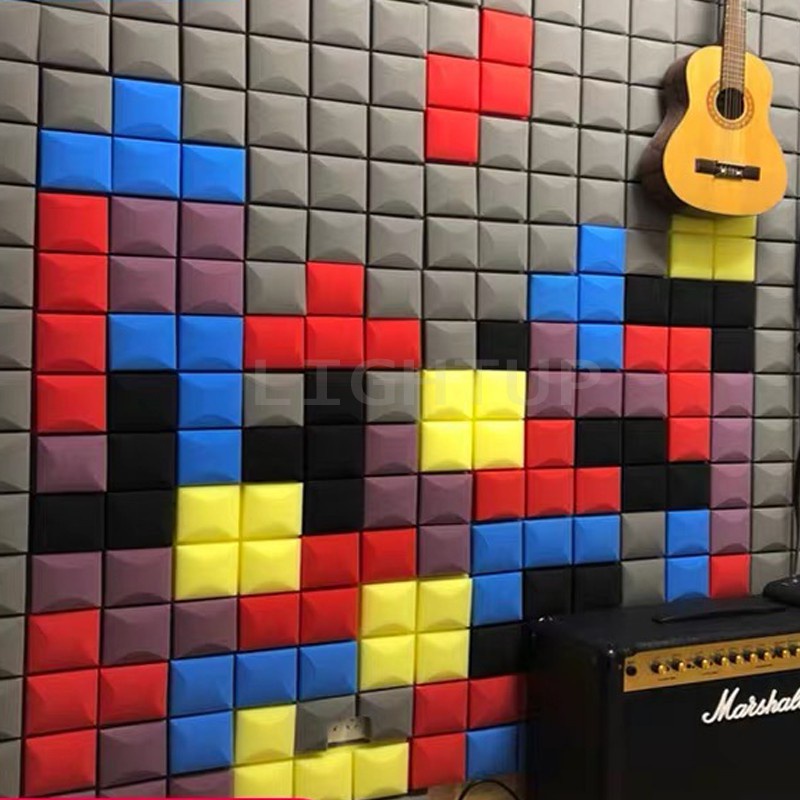 Essential Quality Acoustic Foam Soundproof Studio Recording Wall Sound Absorber Insulation Mushroom Design 5-Size 7-C... - Image 5