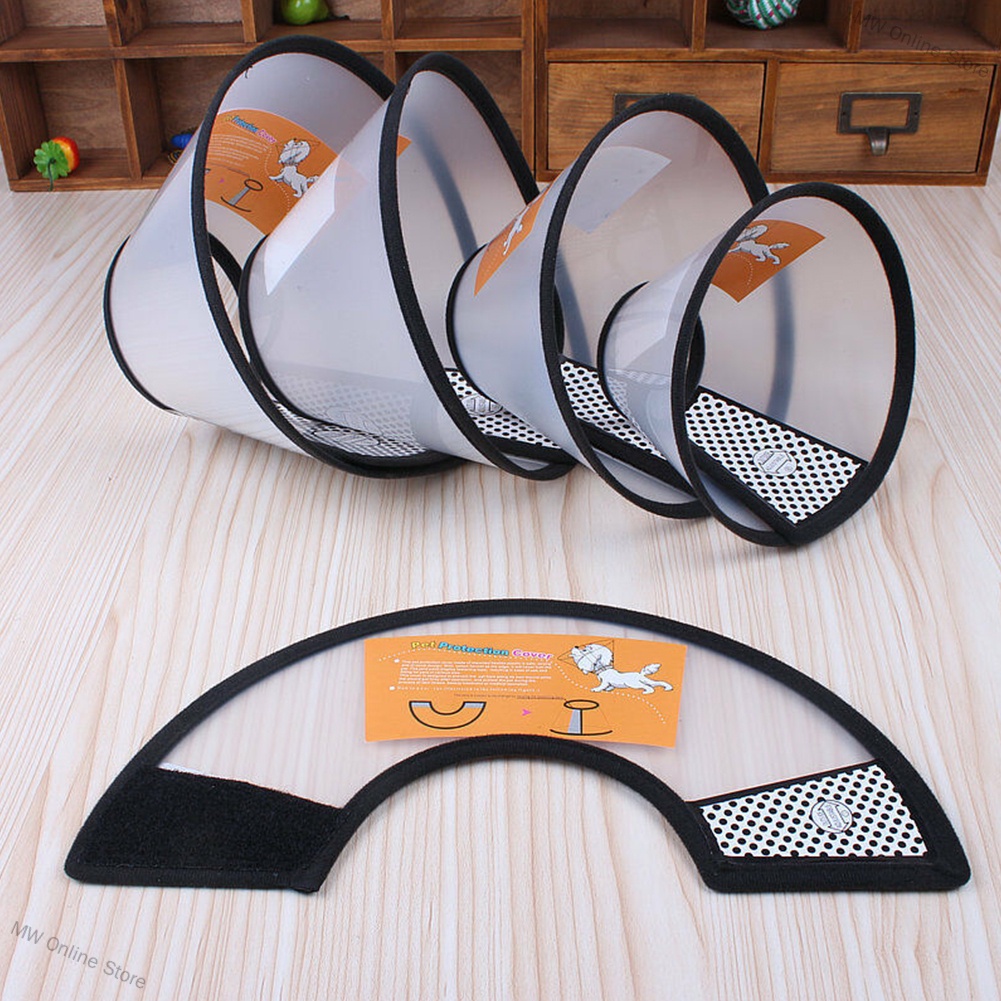 Cone Protective Collar for Pet Dogs Cats Wound Healing Protection Cover MW Online Store