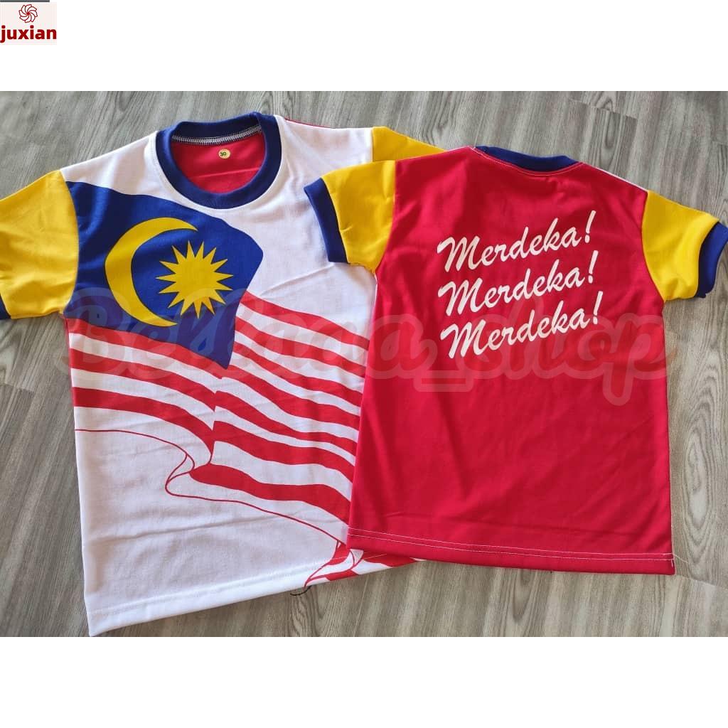 T-Shirt Clothes Merdeka Child & Female new 2024