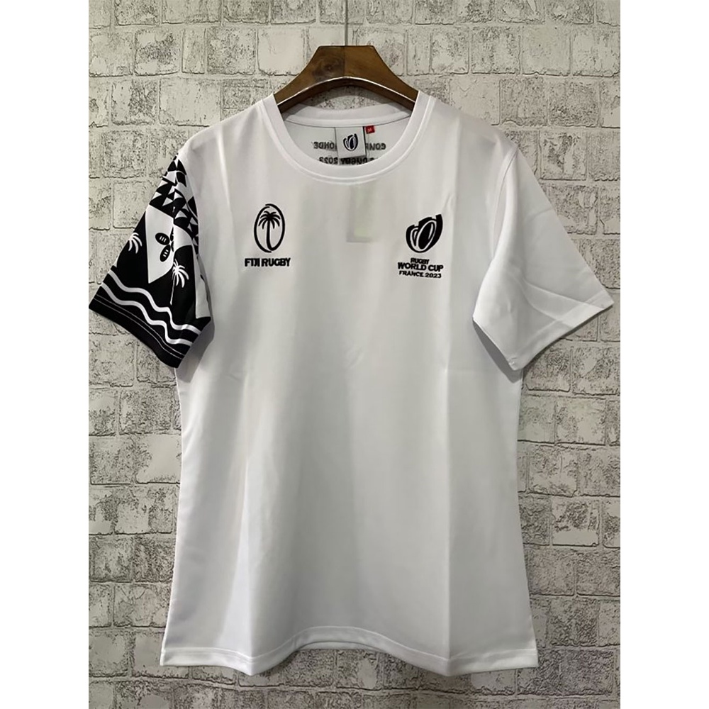 Fiji Sweatshirt Custom Fiji Rugby X RWC 2023 Flying Fijians Supporter Poly Tribal  Jersey