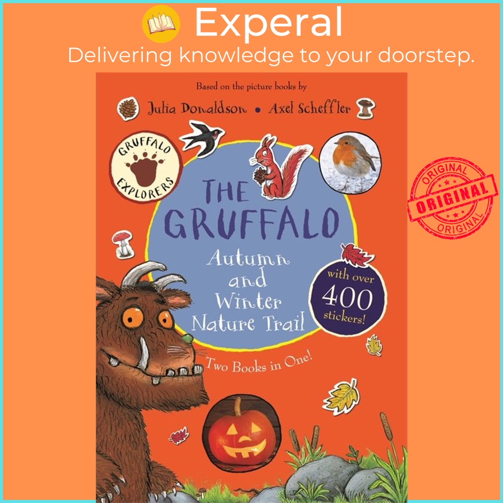 [English - 100% Original] - The Gruffalo Autumn and Winter Nature Trail by Julia Donaldson (UK edition, paperback)