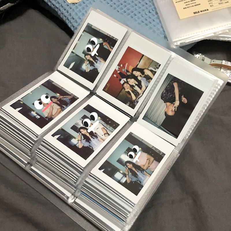 3-inch Polaroid album book train movie ticket storage book star chasing card photo collection book postcard ins