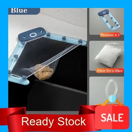 ~Ready Stock~ Triangle Food Waste Filter Net Drainage Sink Strainer Penapis Sampah Sisa Sinki水槽滤网