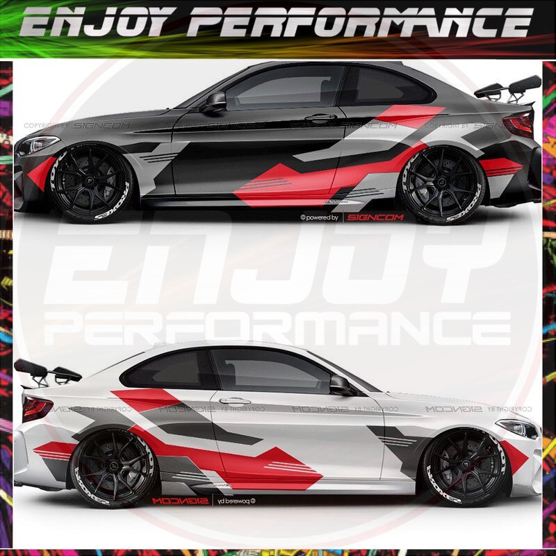 1Set Car Stickers For Bmw 520 523  325i 325d 330i Accessories M2 M3 M4 M5 Body Fashion Decorated JDMCar Sticker Auto 