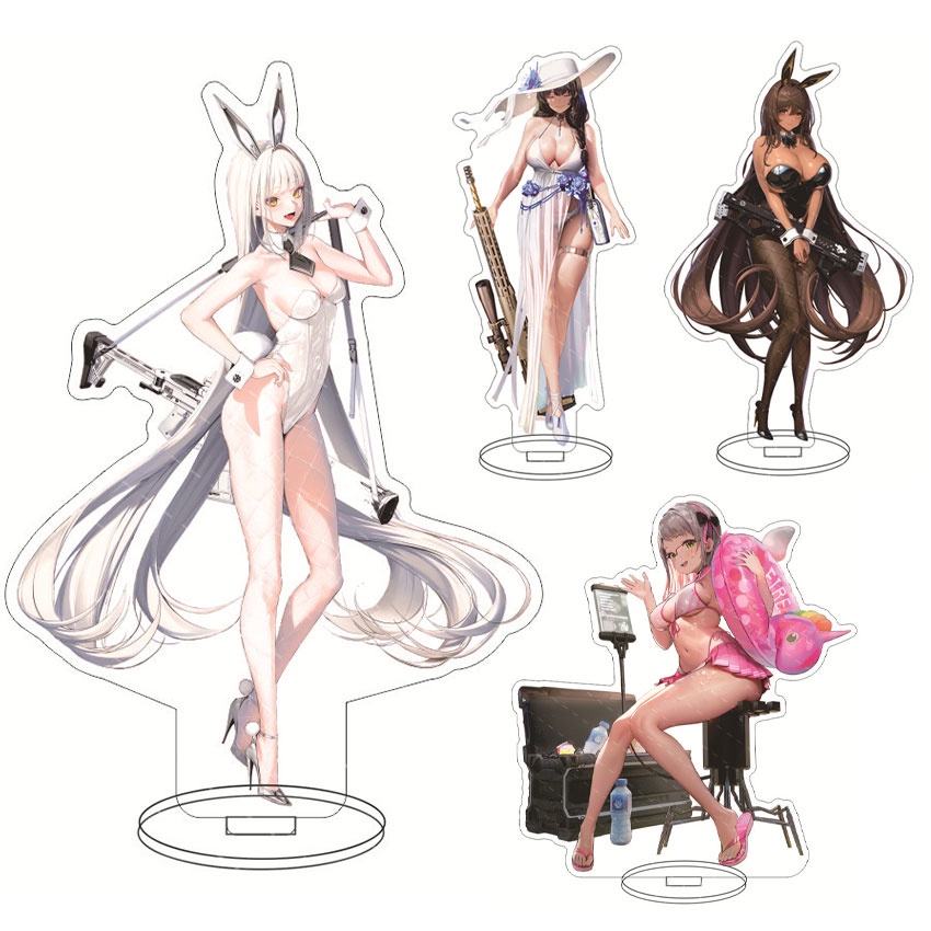 Nikke Standing Brand Skin Style Goddess of Victory Acrylic Ornaments Bunny Girl Swimsuit Skin Figure Game Merchandise