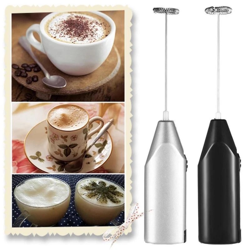 Hot Sale - Household Hand-held Mini Electric Milk Whisky Kitchen Mixer Coffee Cappuccino Cream Whisky Foam Mixer Kitchen Tools