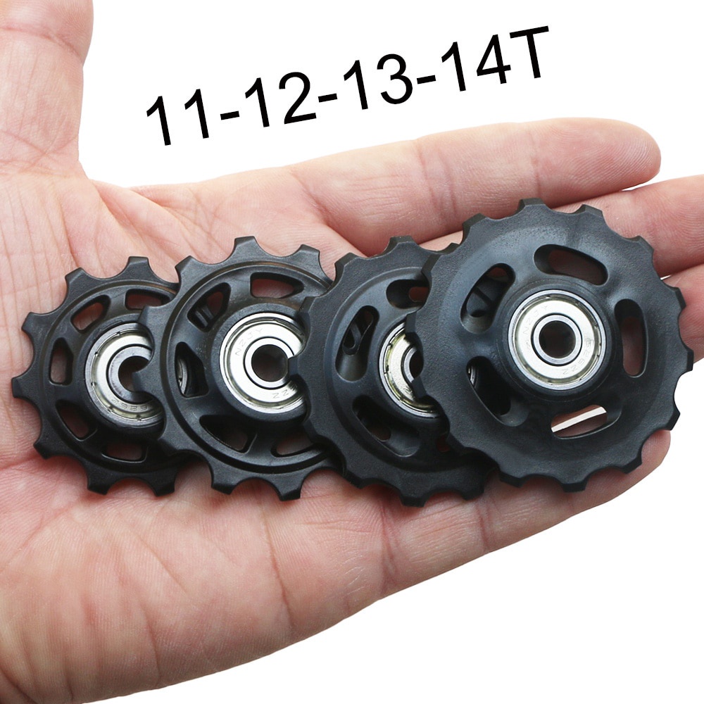 Purpose Reliable SHIMANO 11T 12T 13T 14T Bearing MTB Bicycle Rear Guide Wheel Road Bike Jockey Derailleur Pulley Roll... - Image 4