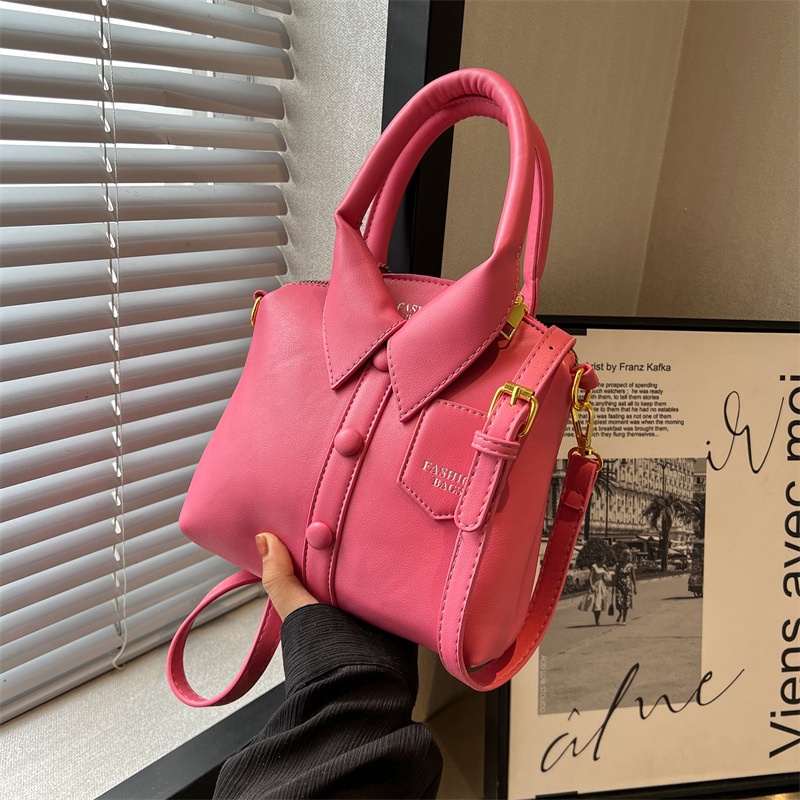 Creative Clothes Shirt Handbag Female Bag 2024 New Style Trendy Unique Design Is Fashionable One-Shoulder Messenger