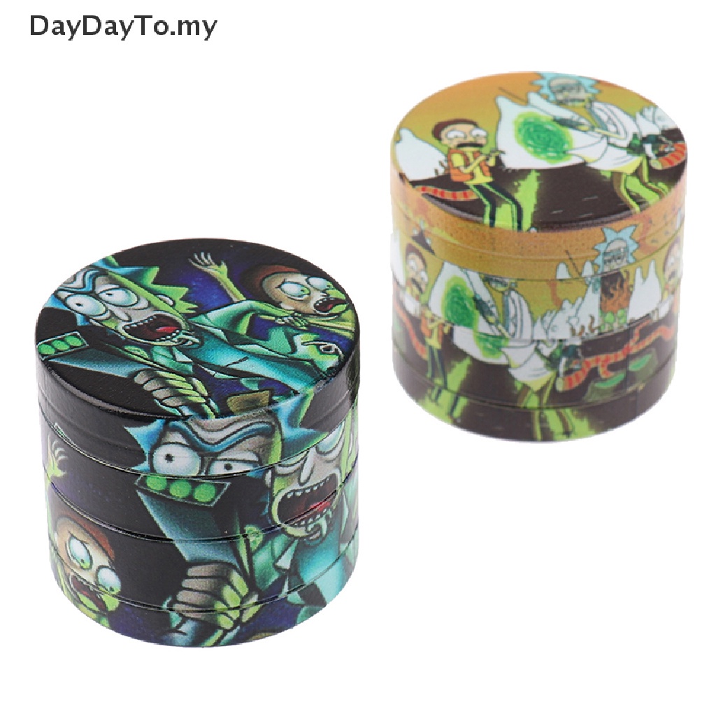 【DayDayTo】 4 Layer Herb Herbal Weed Grinder Accessories Tobacco Crusher Spice Mill Grinder [MY]