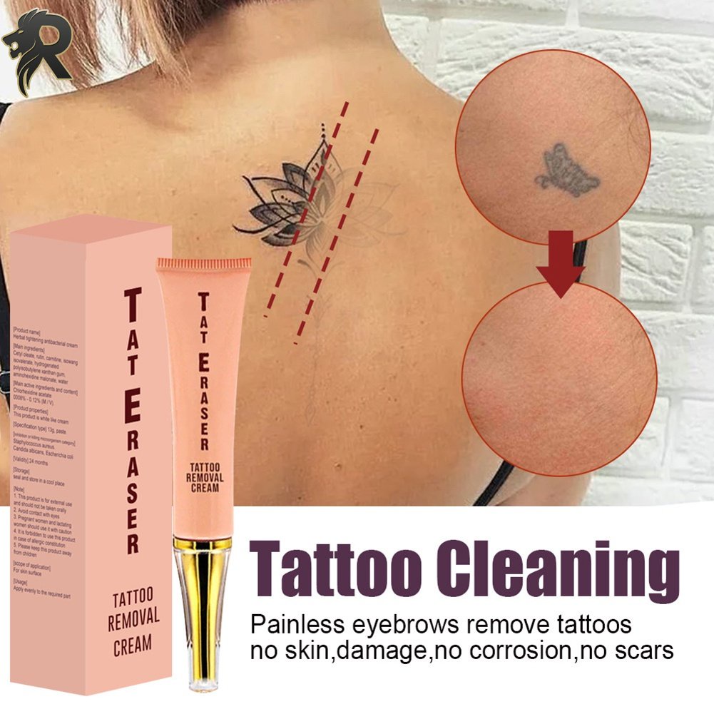 RL Tattoo Removal Cream Permanent Tattoo remover Fading Agent Does Not Hurt The Skin Does Not Leave Scars Safe Tattoo