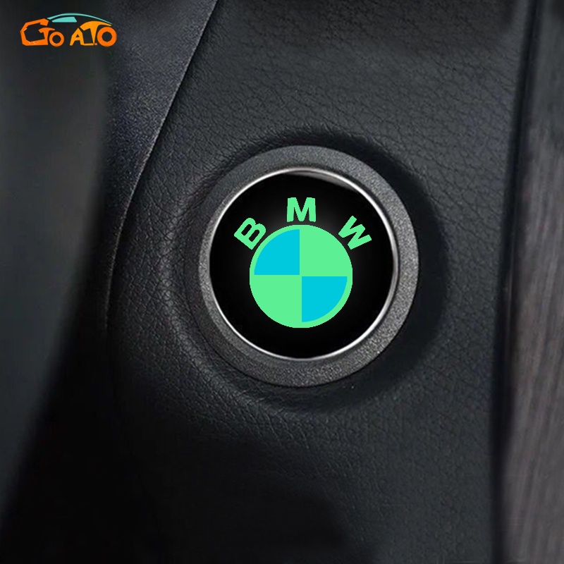 GTIOATO Car Push Start Button Decorative Stickers Luminous Ignition Switch Sticker For BMW F30 E60 E46 E90 F10 E36 G20 E39 E30 X5 M4 X1 M5 X4 X3 IX X6 M3 M8 320I 330E