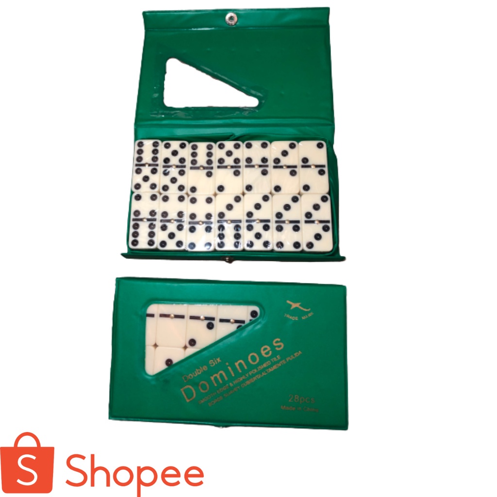 Reliable Versatile 24 hours deliver goods10 MM Professional Bone 10MM Domino Game 28 Pieces Color Case Durable