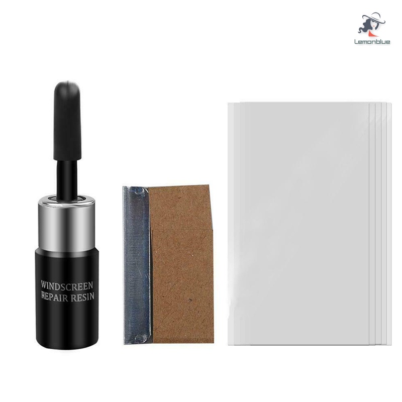 DIY Heavy Gam Cermin Kereta 1 Set Auto Glass Nano Repair Liquid Car Window Crack Chip Tool Kit Ubat - Image 2