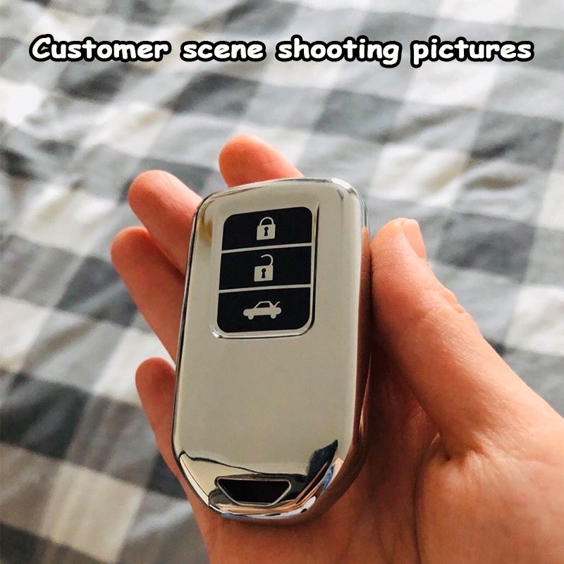 Quality Essential 【NEW】Honda Car Key Cover CITY BRV JAZZ CRV ACCORD CIVIC honda accessories - Image 2