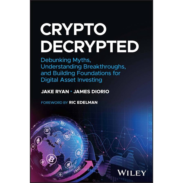 [English - 100% Original] - Crypto Decrypted - Debunking Myths, Understanding Break by Jake Ryan (US edition, hardcover)