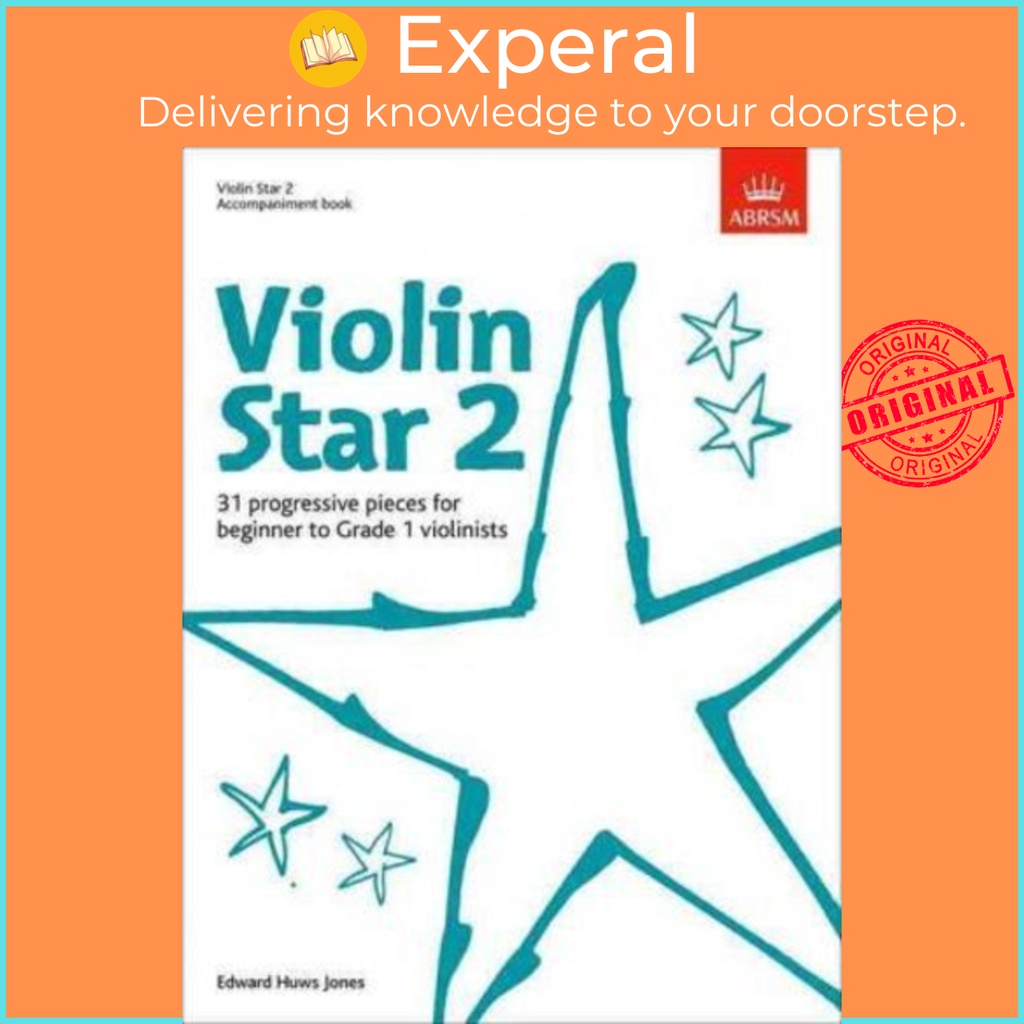 [English - 100% Original] - Violin Star 2, Accompaniment book by Edward Huws Jones (UK edition, paperback)