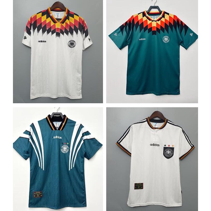 Top quality 1994 German retro Home Away Soccer Jersey germanys Football Jersey