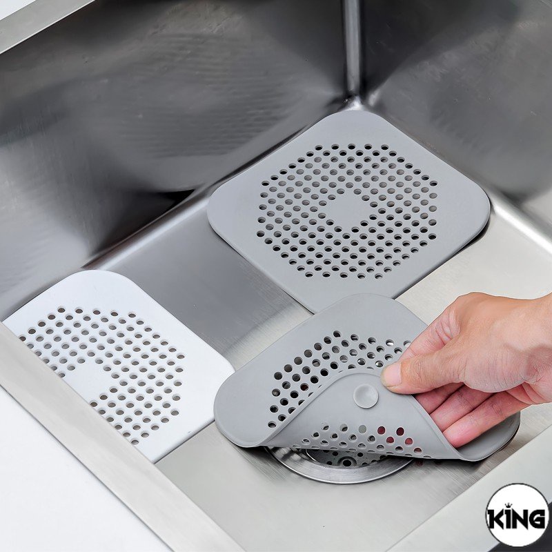 KI Home Living  Kitchen & Bathroom Sink Strainer Cover / (Silicone) Sink Drains Strainer / Sink Basket Strainer