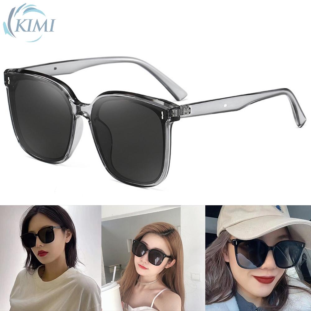 KIMI-Sunglasses Lady Traveling Trendy Unisex Women Basic Style Casual Couple