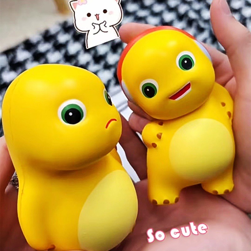 Cartoon Decompression Toys Golden Dragon Healing Toys Cute Milk Dragon Toy for Children