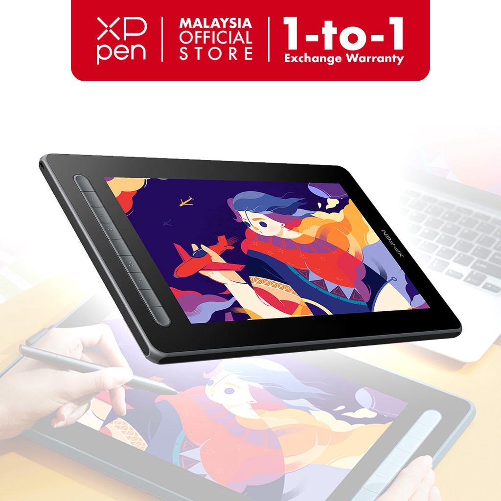 XP-Pen Artist 13 Second Generation with X3 Smart Chip Drawing Tablet Display