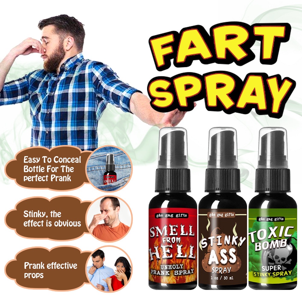 Premium Quality Spray Bau Menyengat | Prank Lawak Untuk Kawan & Family Reliable Essential - Image 3