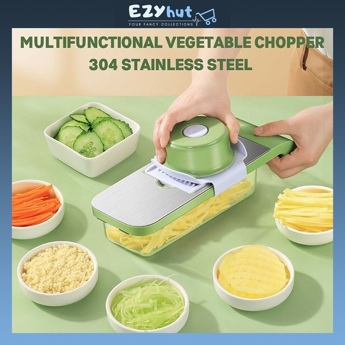 Multifunction Vegetable Chopper Slicer Potato Onion Graters Cutter Food Chopper Slicer Vegetable Pemotong Sayur