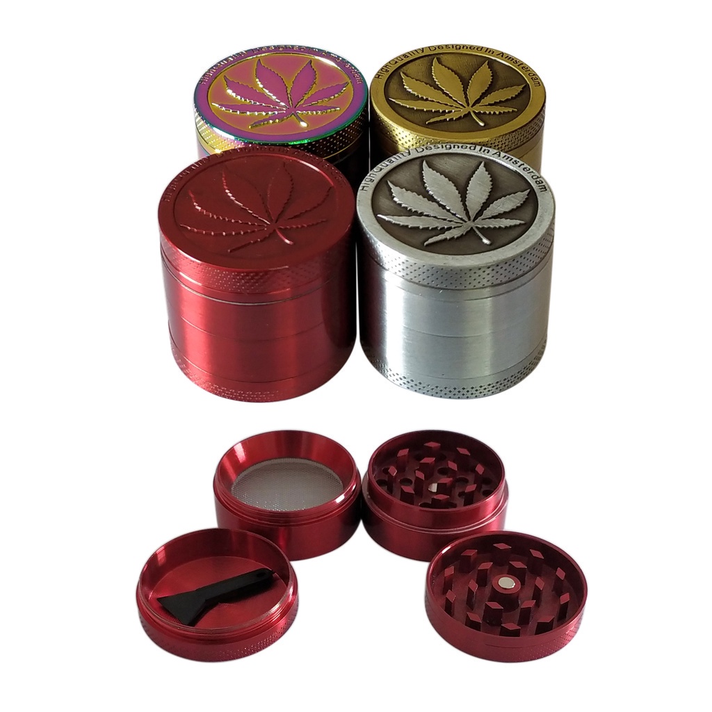 Premium  Spice Grinder - 3/4-layer 40mm Manual Miller Crusher Box