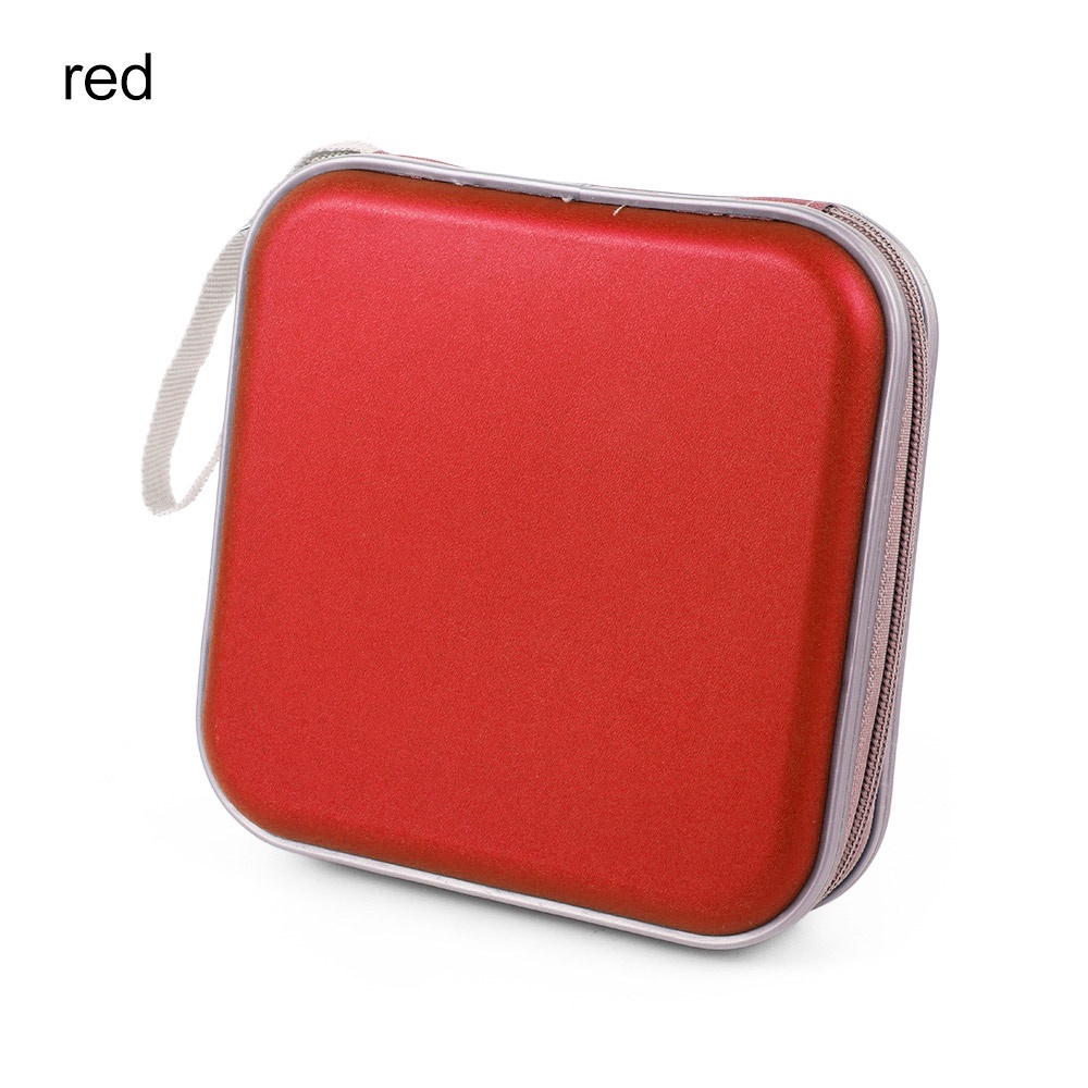 Casual Style CHINK 40 Disc Portable Storage Sleeve Bags Double-side CD DVD Case Wallet Album Holder Hard Box Video Me... - Image 3