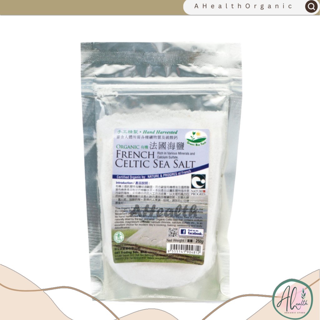 GBT Organic French Celtic Sea Salt 有机法國海盐 250g