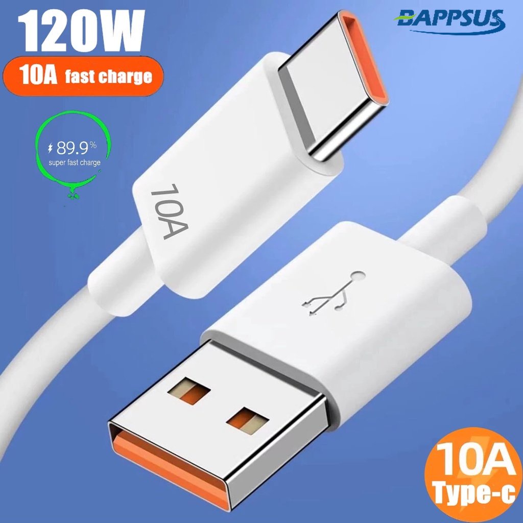 [Serendipity] 10A 120W Super Fast Charging USB Type C Cables Data Transfer/Quick Charge USB C Cord Wire