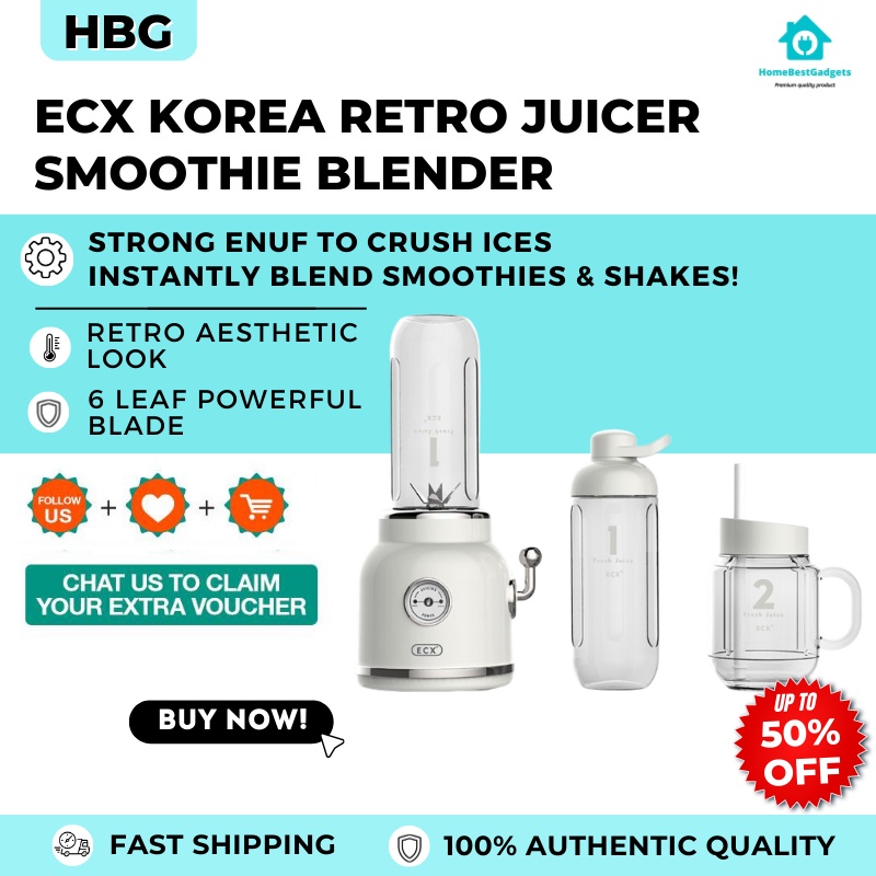 ECX Juicer Korea Ecx Fruit Juicer Blender Ecx Blender Fruit Juicer Ecx Juicer Ecx Smoothie Blender Mesin Jus ECX果汁机水果碰碰机