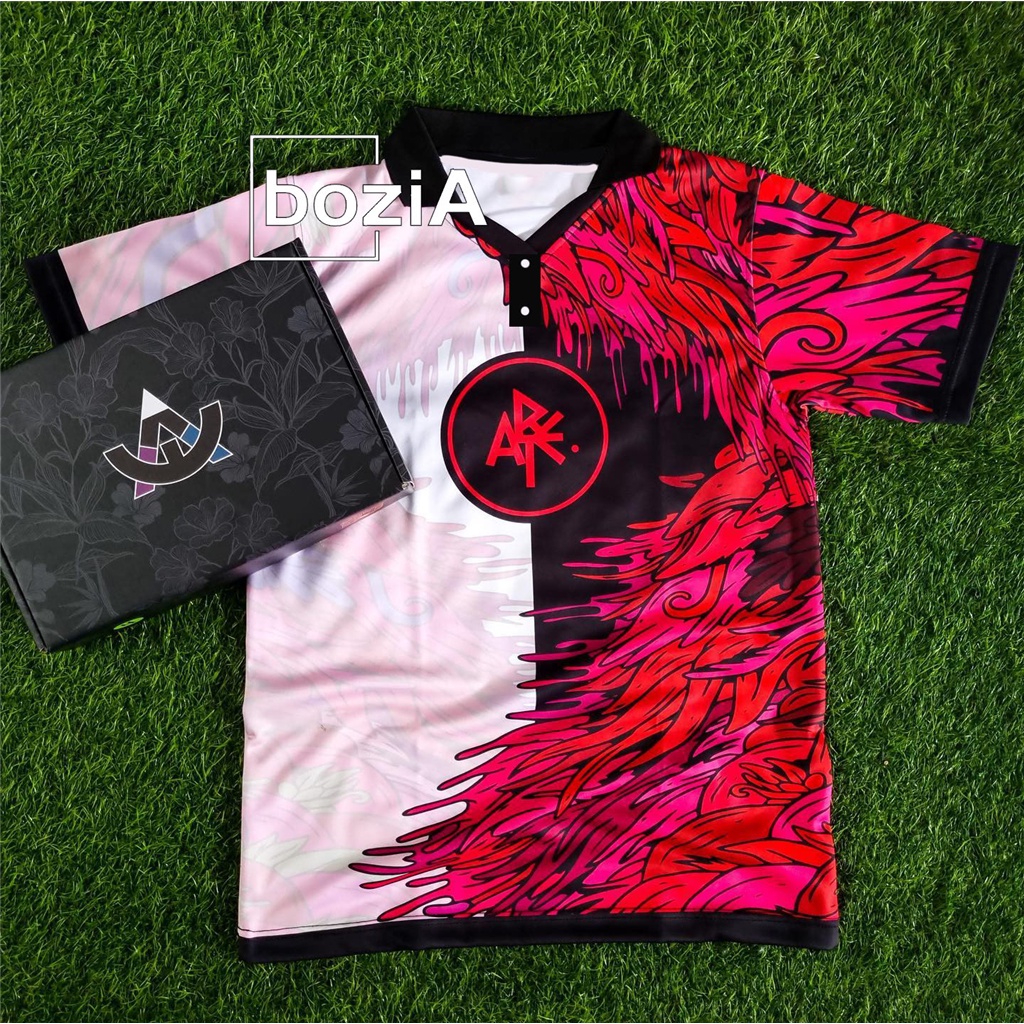 Baju Raya 2023 "Baju Raya2023 2023 BACA DESCRIPTION READYSTOCK "RED GHOST Retro "FLASH SALE DESIGN Fresh Design Sublimation T-shirt Jersey /Microfibre Mini Eyelet