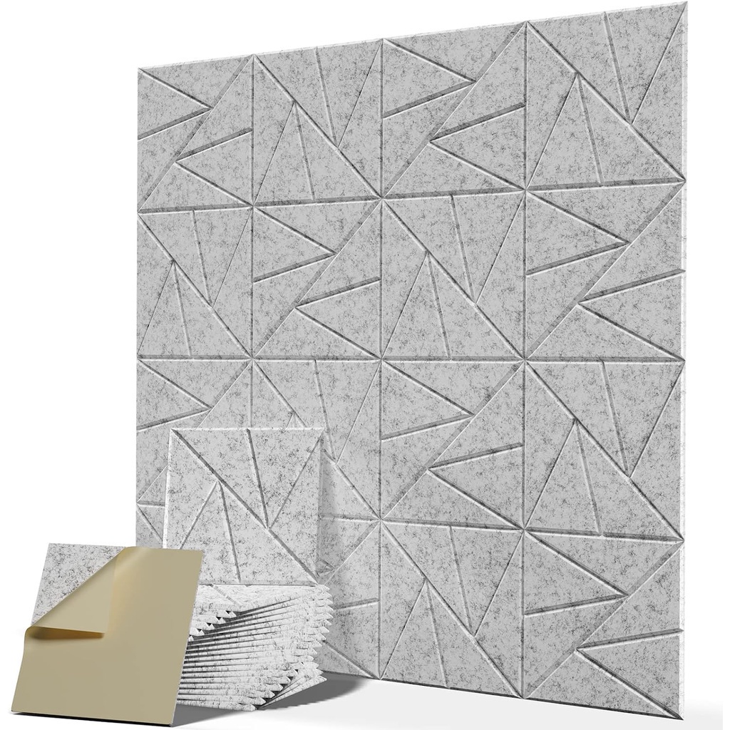 Reliable Durable Acoustic Panels Self-Adhesive Sound Proof Foam Panel High Density Soundproof Wall Ceiling Door Home ... - Image 3