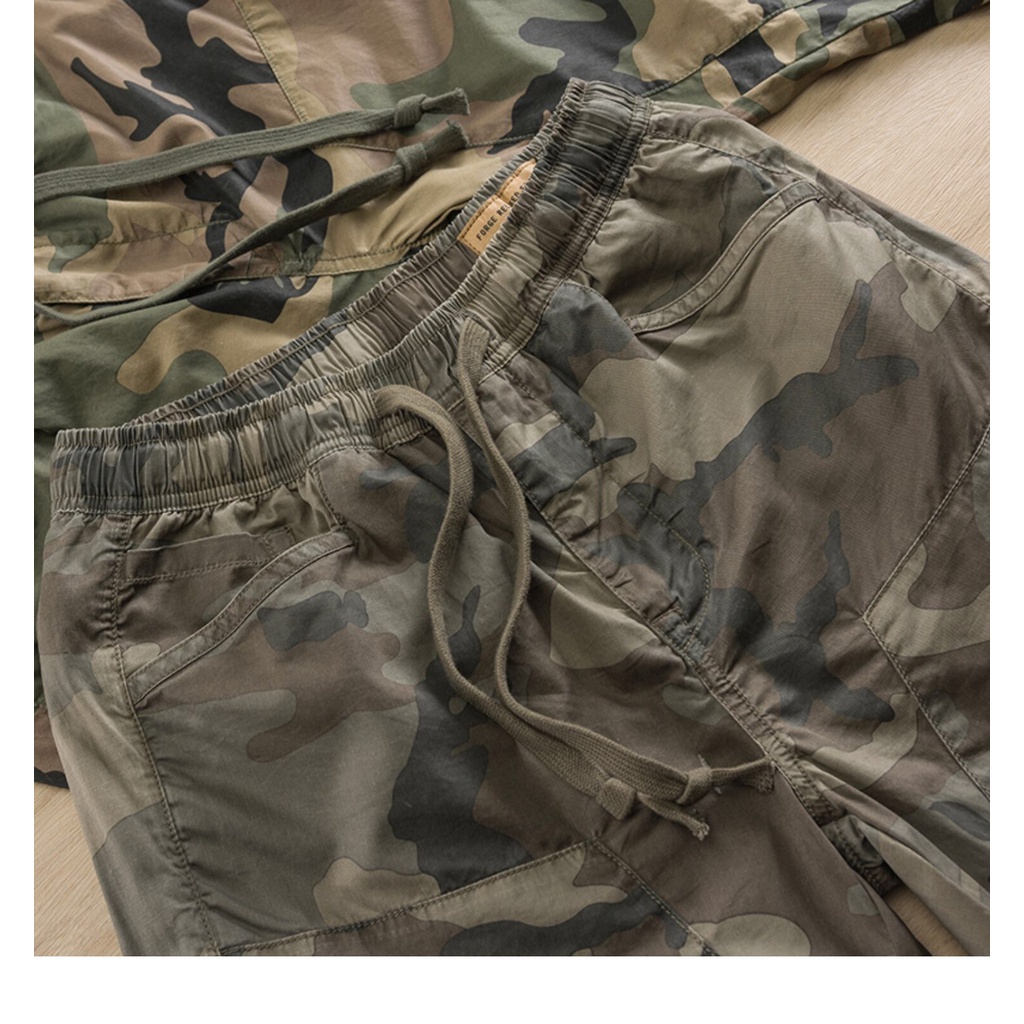 Essential Durable Camouflage Cargo Pants Army Jogger Plus Size Men Casual Running Sweatpants Quality - Image 2