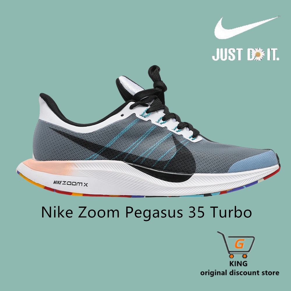 NK Zoom Pegasus 35 Turbo moon landing 35th generation mesh breathable cushioning running shoes AJ4114 020 DXBQ