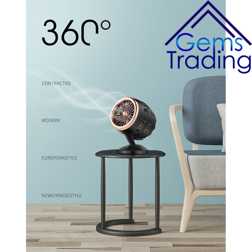 Double Blade Turbo Fan Mini Portable Table Hawkeye Air Fan Cooling Usb Table Fans 2 Speed For Home Room Office