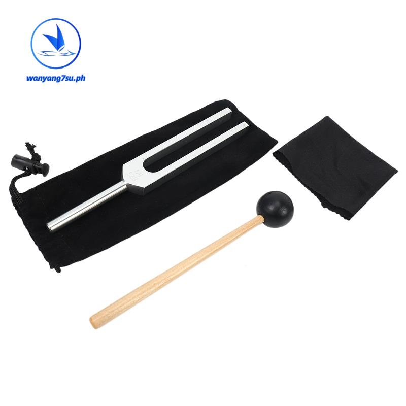 Tuning Fork 528C 528HZ Tuner with Mallet Set for DNA Repair Healing Nervous System Testing Tuning Fork Health Care