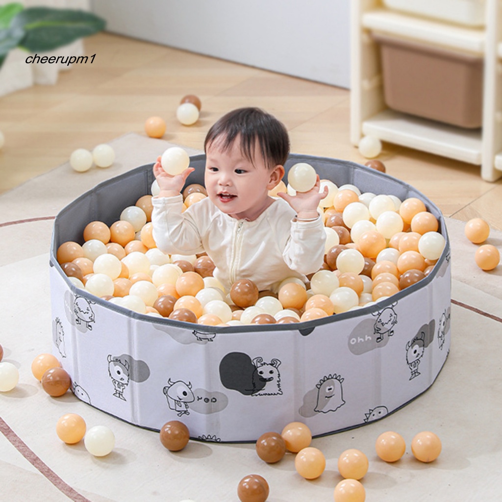 CHEER 100Pcs Lightweight Baby Ball Toys Children Toy Poll Game Play Tent Baby Plastic Ball Pits 5.5cm Dia