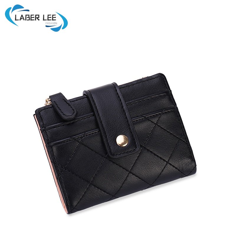 LABER LEE Women Card Holder PU Leather Purse Mini Wallet Coin Purse