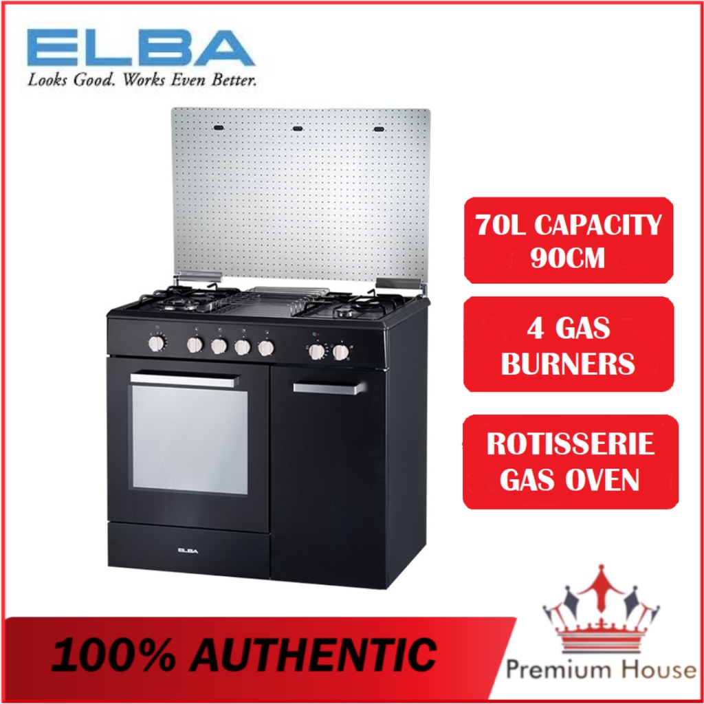 ELBA 70L EGC-C9704G FREESTANDING GAS COOKER GAS OVEN SERIES