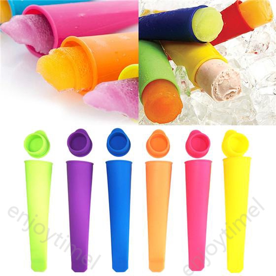 Summer Silicone Popsicle Ice Cream Maker Push Up Ice Lolly Mould Kitchen DIY Frozen Ice Cream Pop