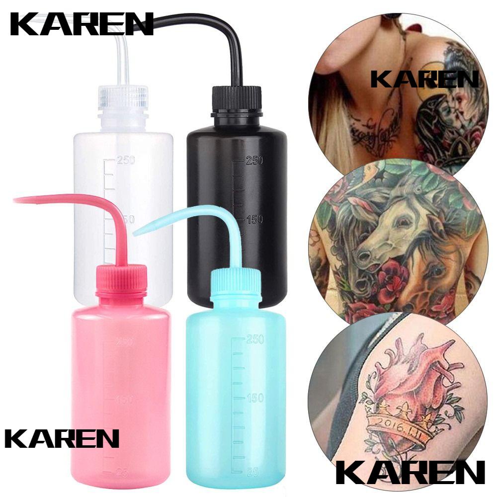 KAREN1 2PCS Graft Lash Cleanser Bottle, No Need To Squeeze Eyebrow Remover Tattoo Squeeze Bottle, Easy to Carry Pink Skin Care White Washing Bottle Tattoo