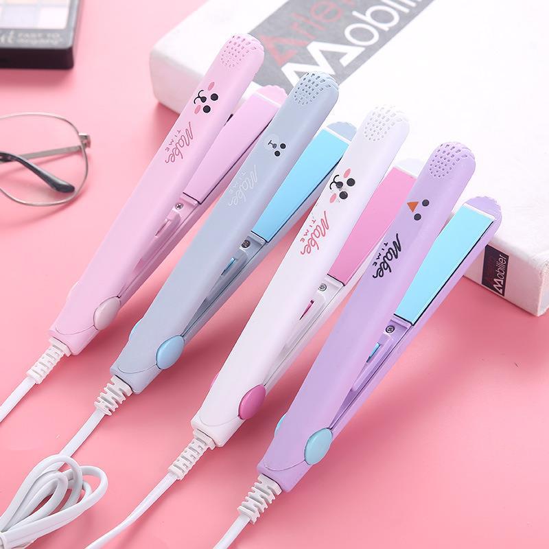 Curling Mini Hair Straightener Ceramic Straightening Styling Tools Hair Curler