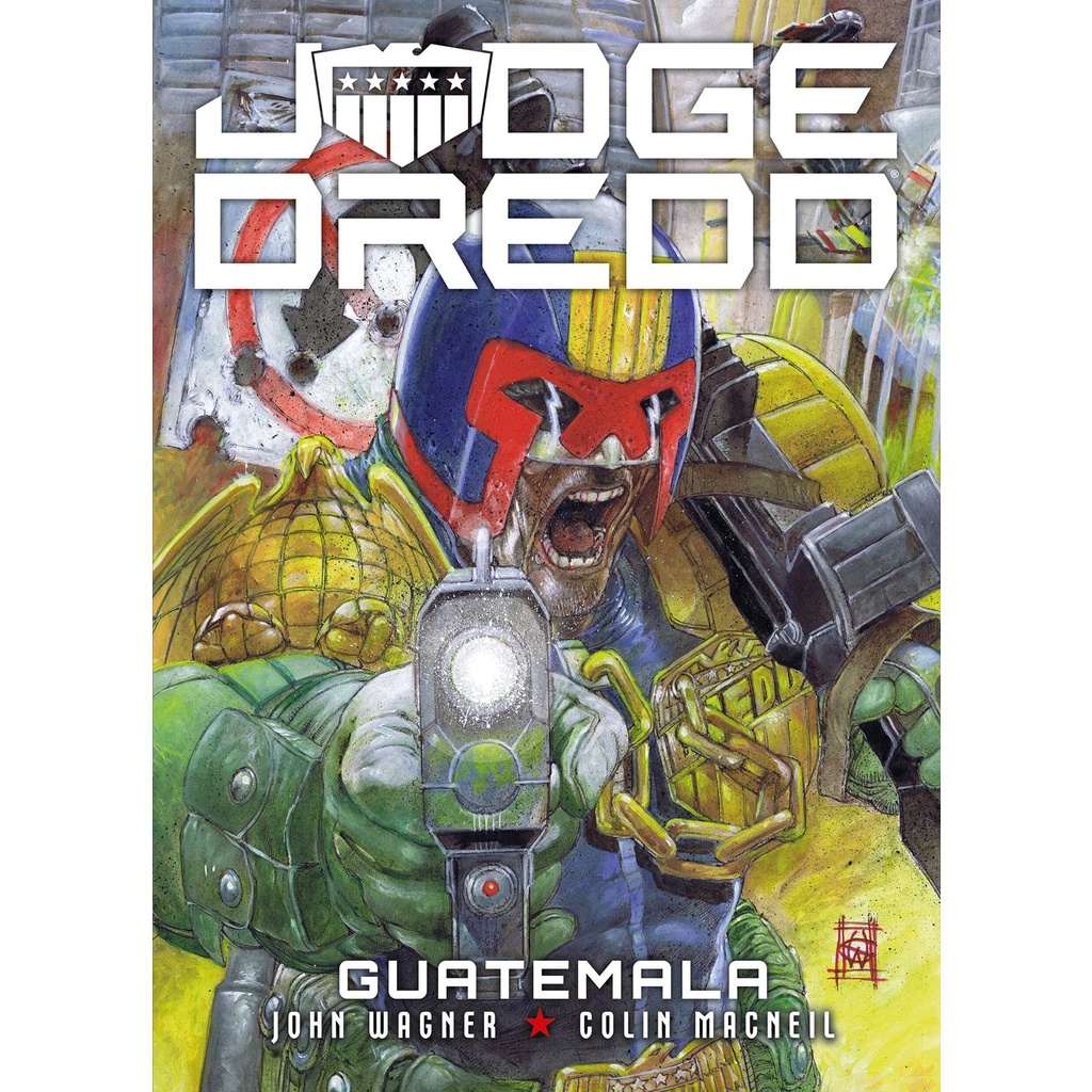 [English - 100% Original] - Judge Dredd: Guatemala by Dan Cornwell (US edition, paperback)