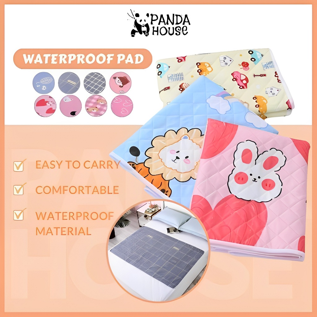 Washable Changing Mat Waterproof Mattress Bedsheet Baby Urine Pad Pelapik Kalis Air Pad Telap Barang Baby