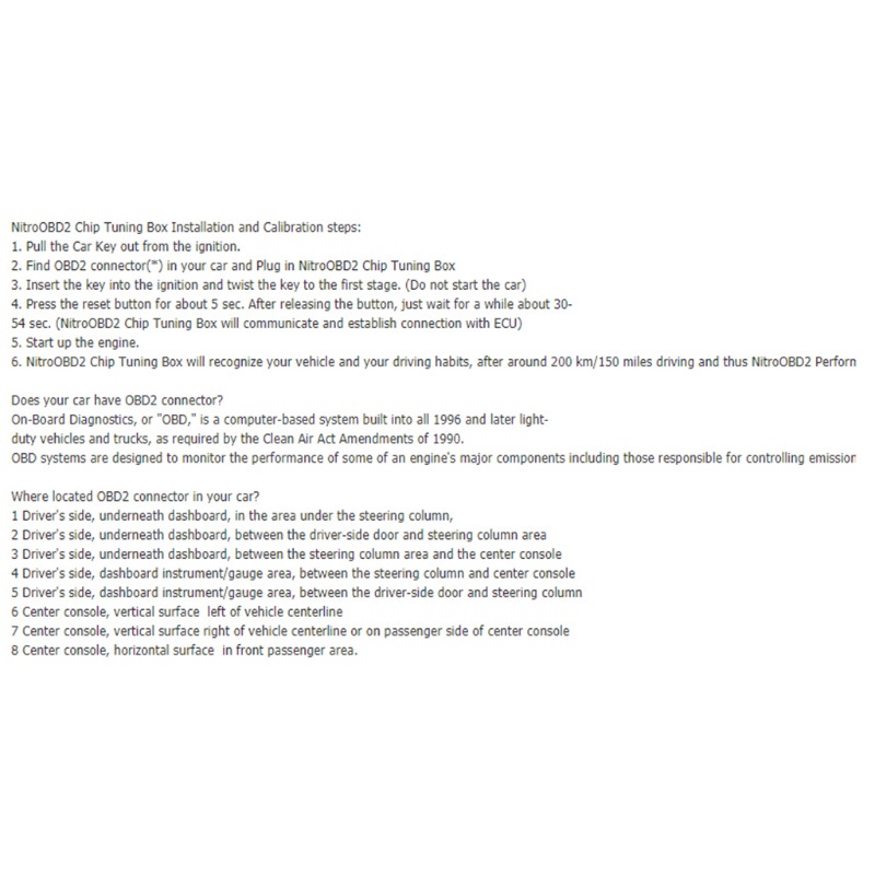 Have Purpose Economy Nitro OBD2 Plug Car Truck Multifunctional Gasoline Economizer Saver Mini Trim Performance Durabl... - Image 3